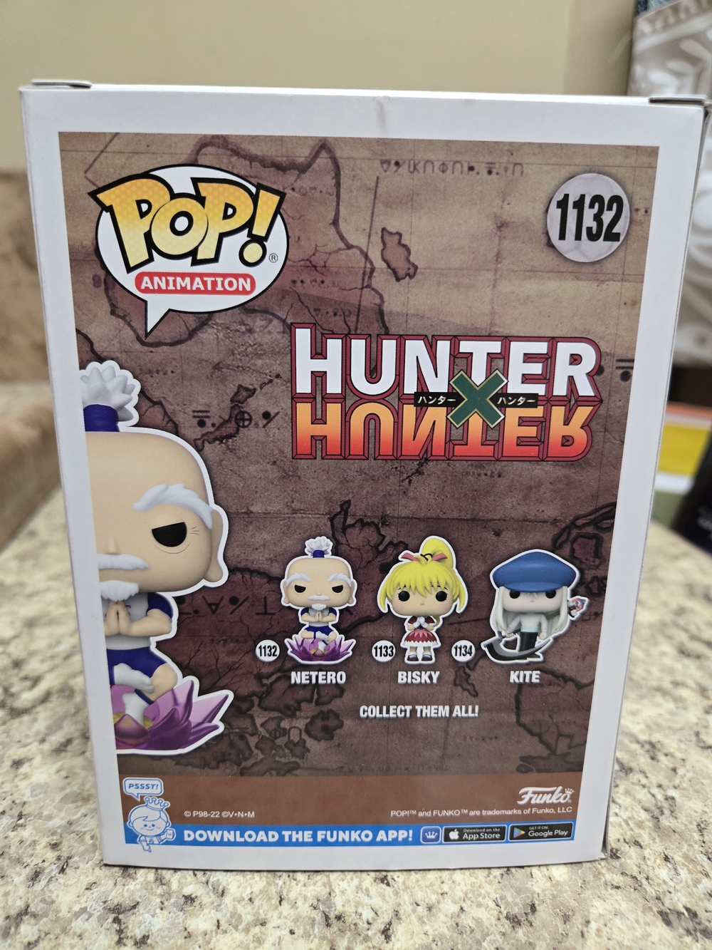 Funko Pop! Animation Netero #1132 - White Hair, Purple Outfit - Picture 2 of 4